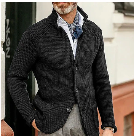 Branton Cardigan | Men's Long Casual Knitted Cardigan