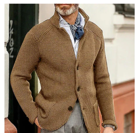 Branton Cardigan | Men's Long Casual Knitted Cardigan