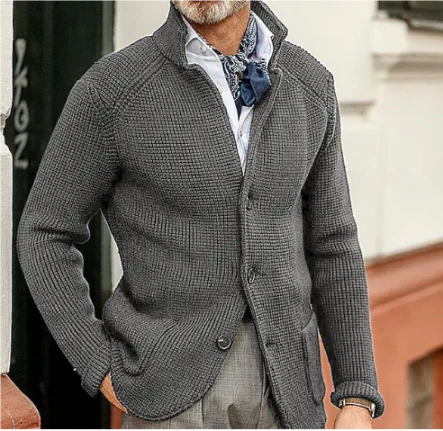 Branton Cardigan | Men's Long Casual Knitted Cardigan