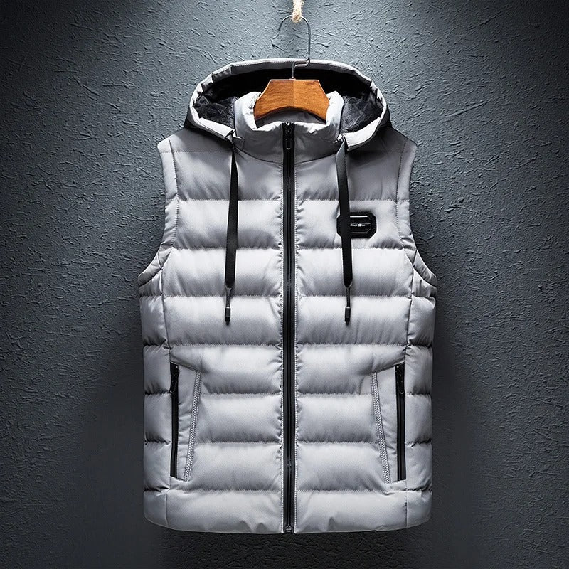 Byron Bodywarmer | Levi Casual Bodywarmer with Hood