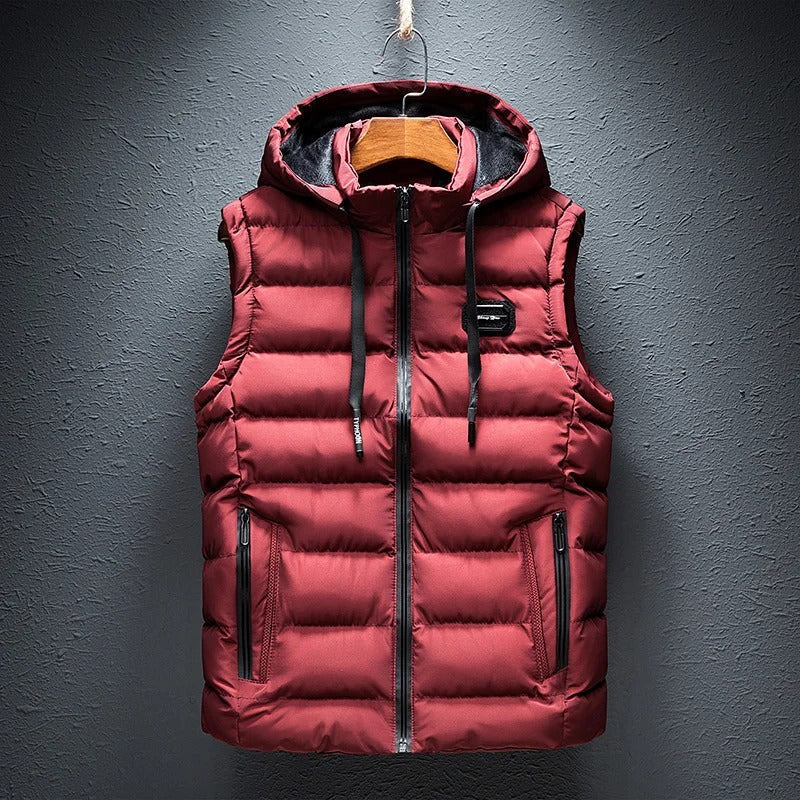 Byron Bodywarmer | Levi Casual Bodywarmer with Hood