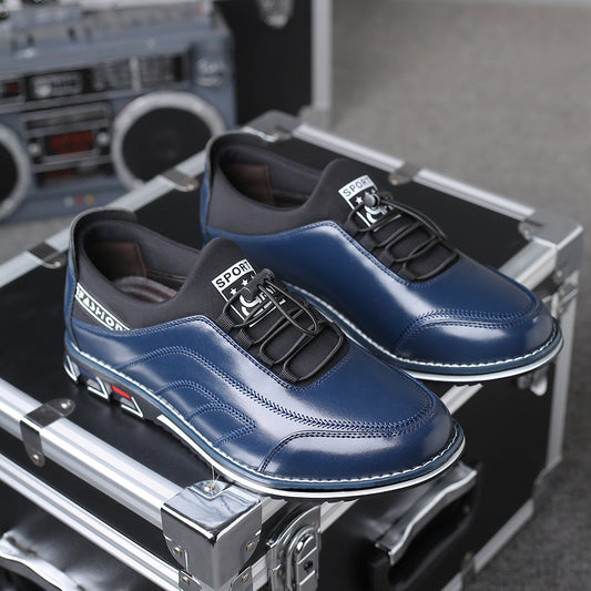 Carlisle Shoes | Men’s Embroidered Leather Fashion Loafers
