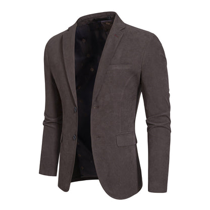 Cason Overcoat | Men's Single-Breasted Casual Wool Coat