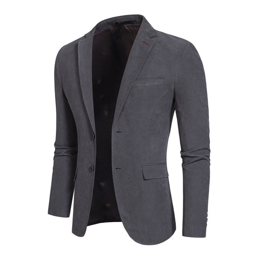 Cason Overcoat | Men's Single-Breasted Casual Wool Coat