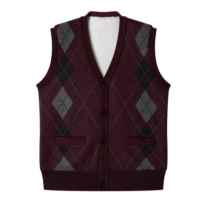 Cillian Vest | Modern Fleece Gilet with Practical Zip Pockets