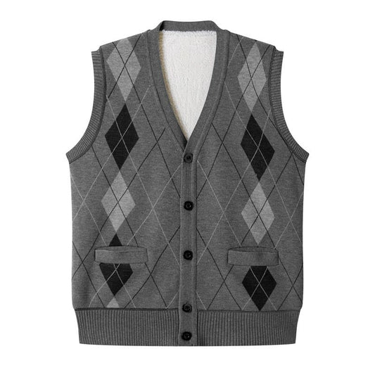 Cillian Vest | Modern Fleece Gilet with Practical Zip Pockets