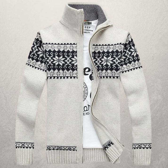 Daniel Coat | Men's Classic Wool Coat with Button Detailing