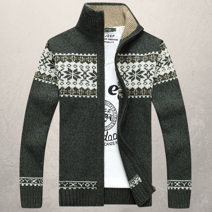 Daniel Coat | Men's Classic Wool Coat with Button Detailing