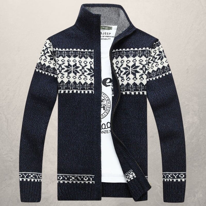 Daniel Coat | Men's Classic Wool Coat with Button Detailing