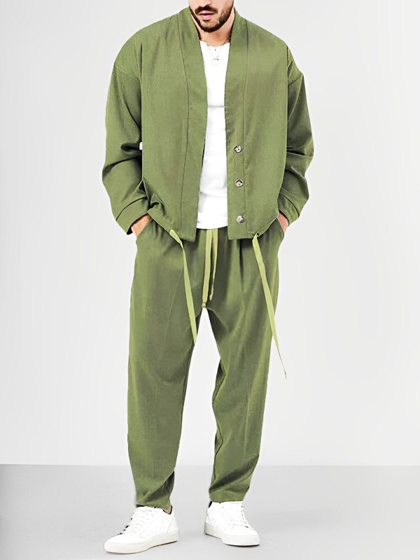Dante Men's Two-Piece Jacket Set | Classic and Versatile