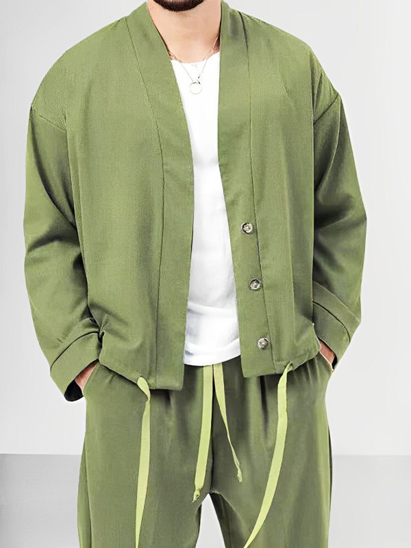 Dante Men's Two-Piece Jacket Set | Classic and Versatile