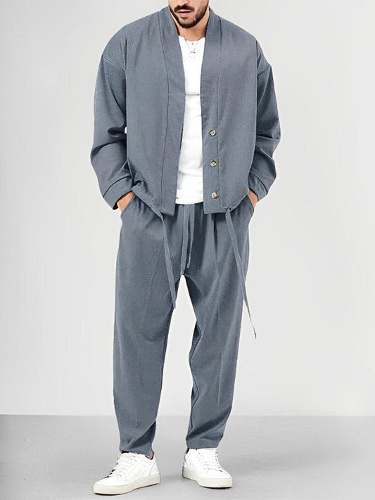 Dante Men's Two-Piece Jacket Set | Classic and Versatile