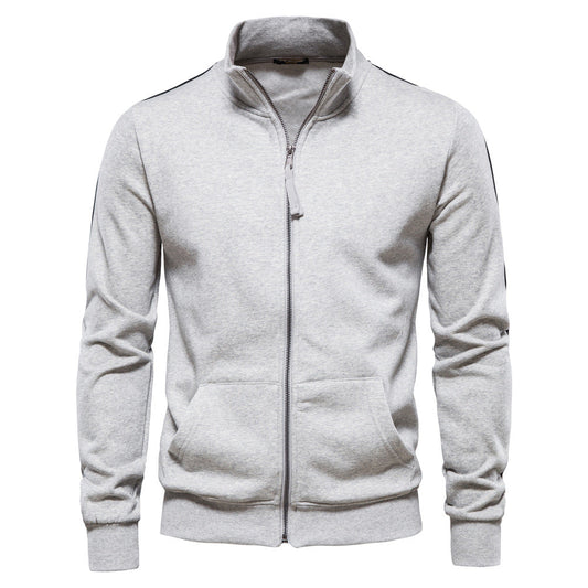 Edison Sweater | Men's Stand Collar Zipper Long Sleeve Sweater
