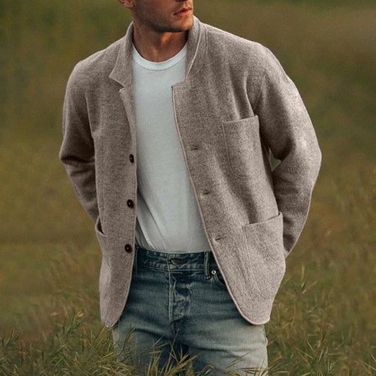 Edricson Wool Vest | Men's Stylish Button-Up Layer
