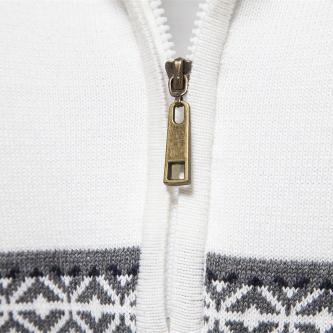 Eduardo Sweater | Knitted Half-Zip Cardigan