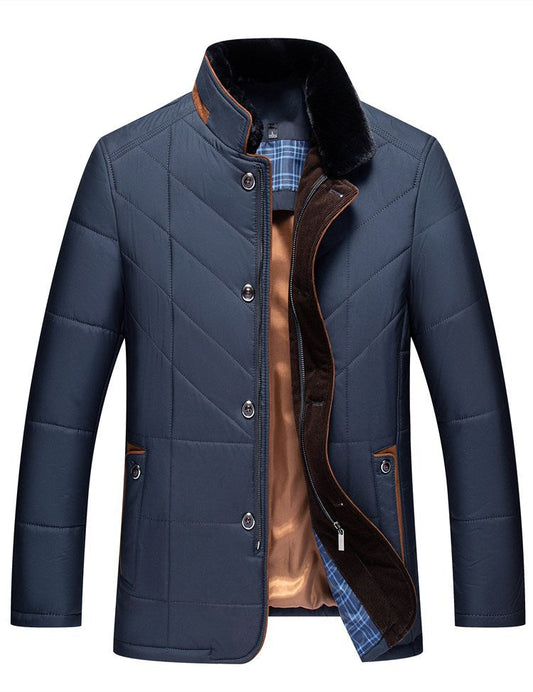 Edwyn Classic Wool Coat | Men's Elegant Warm Outerwear