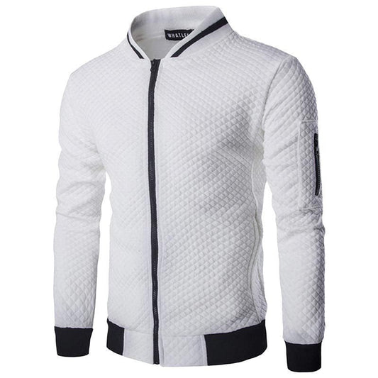 Elias Quilted Zip-Up Cardigan | Men's Lightweight Warm Layer