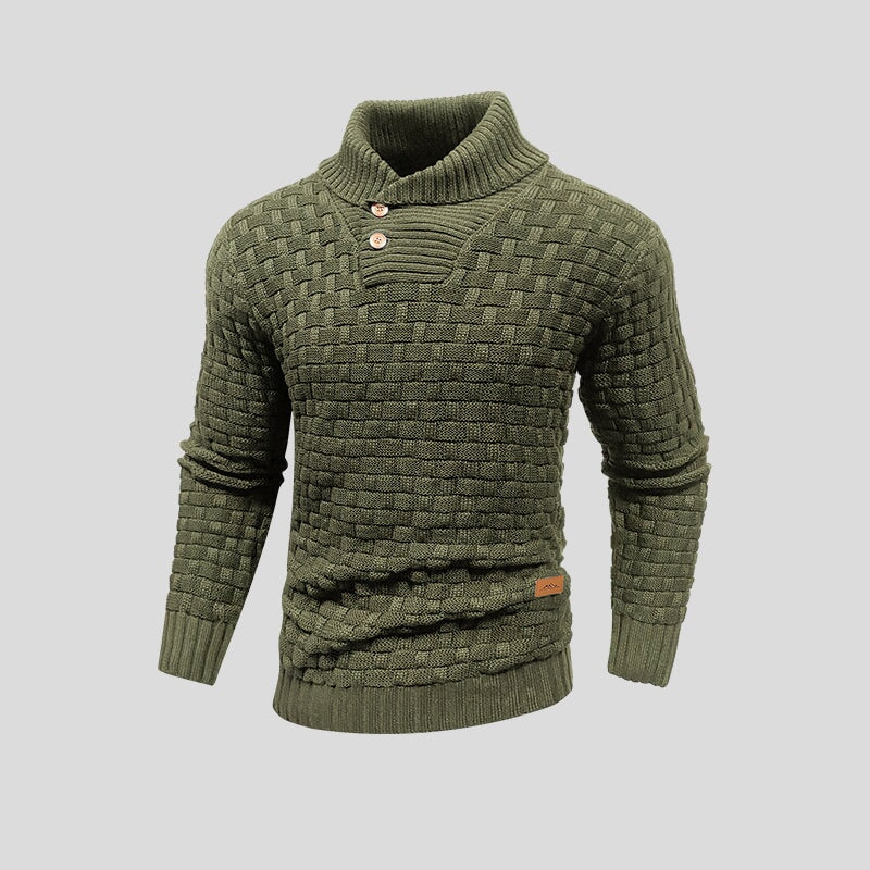 Elridge Thermal Knit Sweater | Men's Stylish Autumn Layer