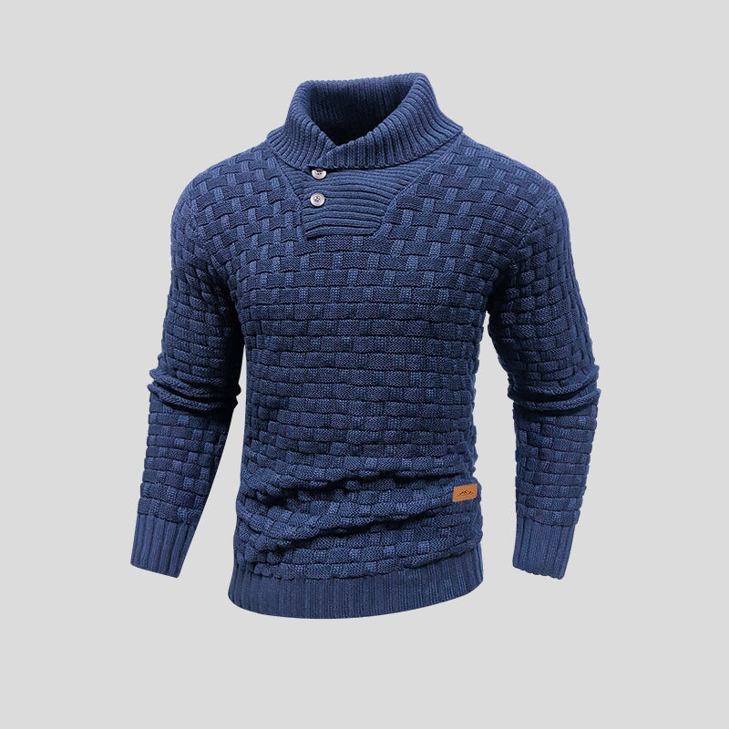 Elridge Thermal Knit Sweater | Men's Stylish Autumn Layer