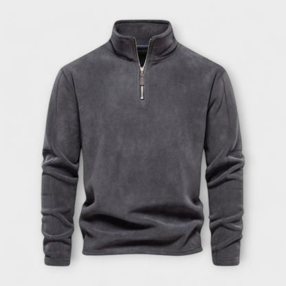 Emery Fleece Pullover | Men's Warm Quarter-Zip Sweater