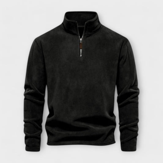 Emery Fleece Pullover | Men's Warm Quarter-Zip Sweater