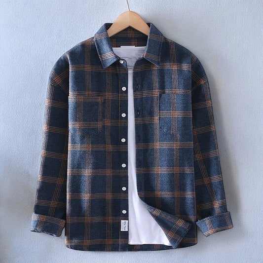 Enrique Plaid Cardigan | Men's Cozy Fall Layer