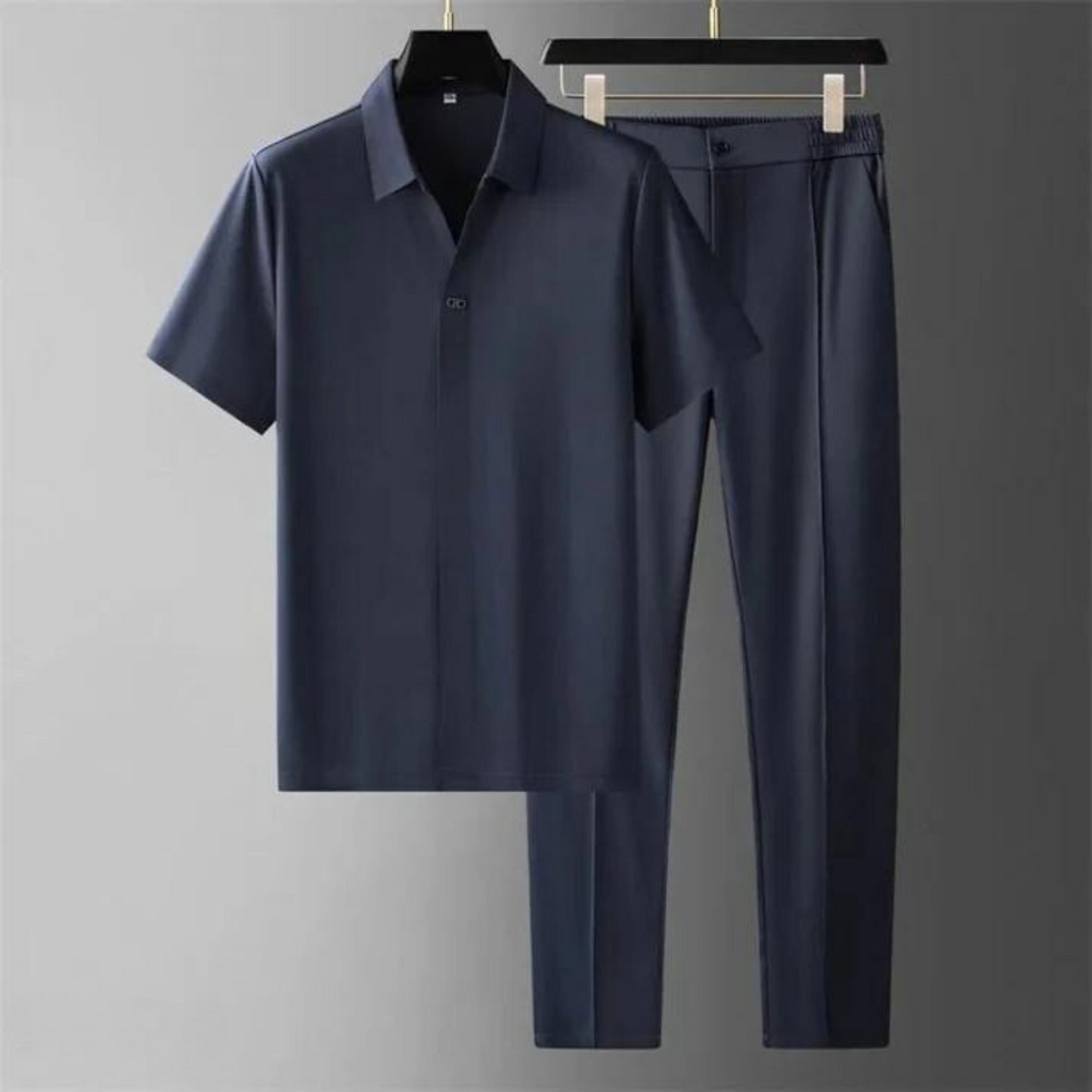 Etan Cotton-Linen Set | Men's Luxury Relaxed Fit