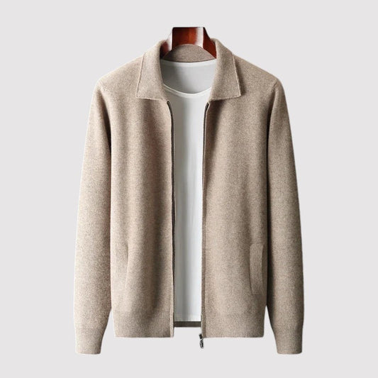 Faruq Wool Vest | Men's Pure Soft Knit Layer