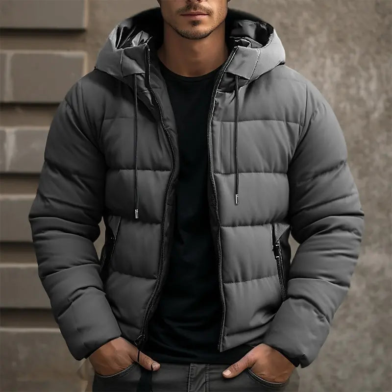Felix Waterproof Winter Jacket | Men's Warm Hooded Outerwear