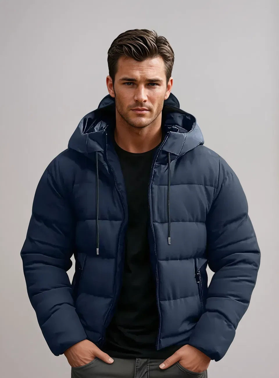 Felix Waterproof Winter Jacket | Men's Warm Hooded Outerwear