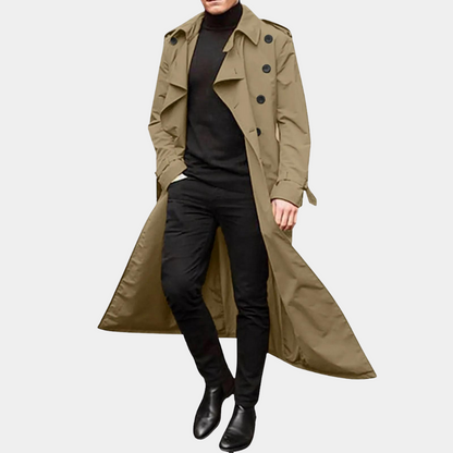 Francis Waterproof Trench Coat | Men's Stylish All-Weather Layer