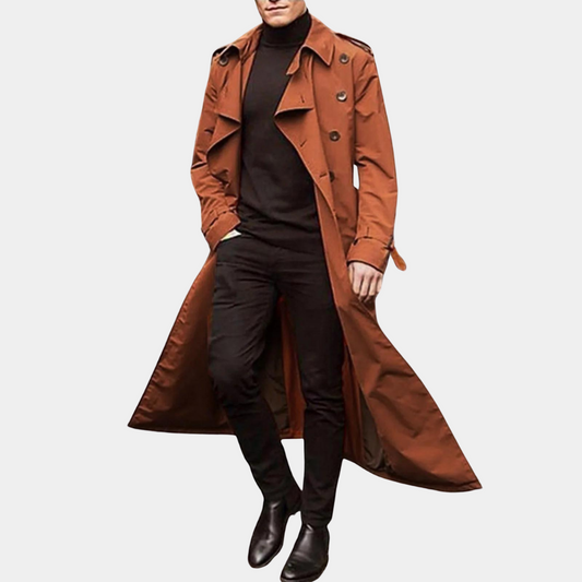 Francis Waterproof Trench Coat | Men's Stylish All-Weather Layer