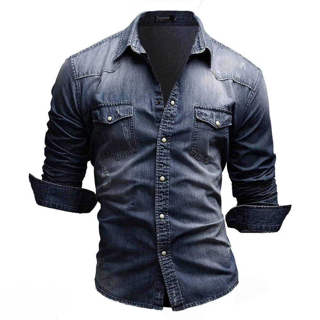 Frederick Denim Shirt | Men's Casual Classic Fit