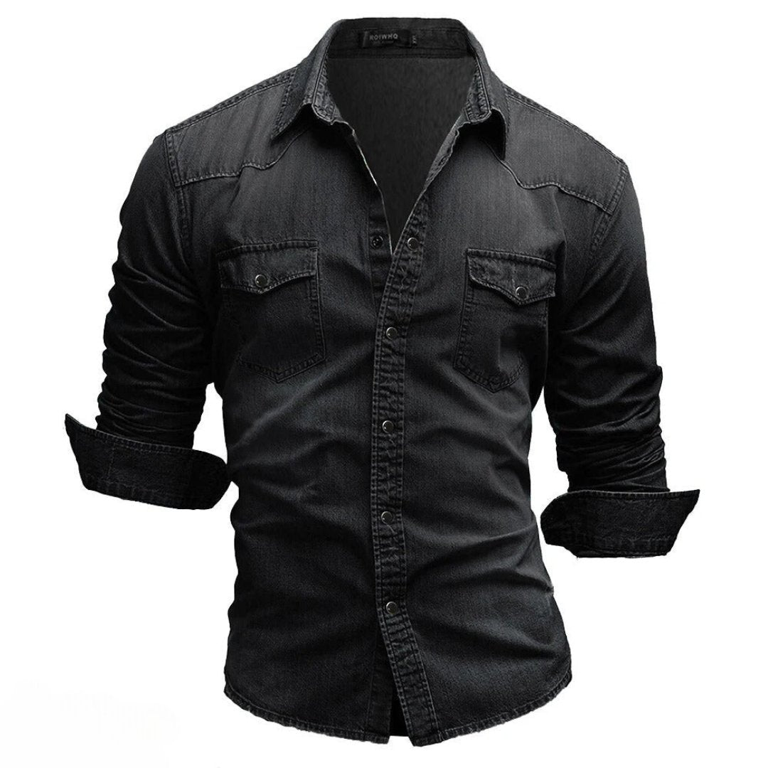 Frederick Denim Shirt | Men's Casual Classic Fit
