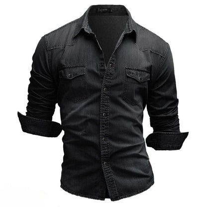 Frederick Denim Shirt | Men's Casual Classic Fit