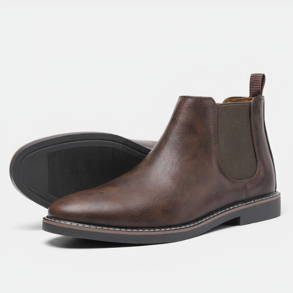 Kendrick Boots | Men's Autumn  Slip-On Smart Casual Ankle Boots