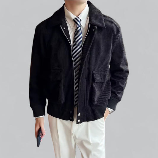 Gaius Men’s Jacket | Vintage Corduroy Jacket with Timeless Style