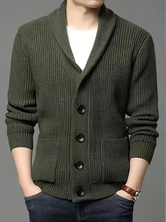 Garland Men’s Cardigan | Classic Knit with Modern Style