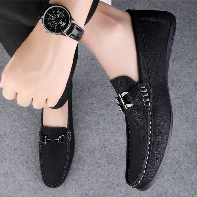 Garvin Men’s Loafers | Leather Business Shoes with Classic Elegance