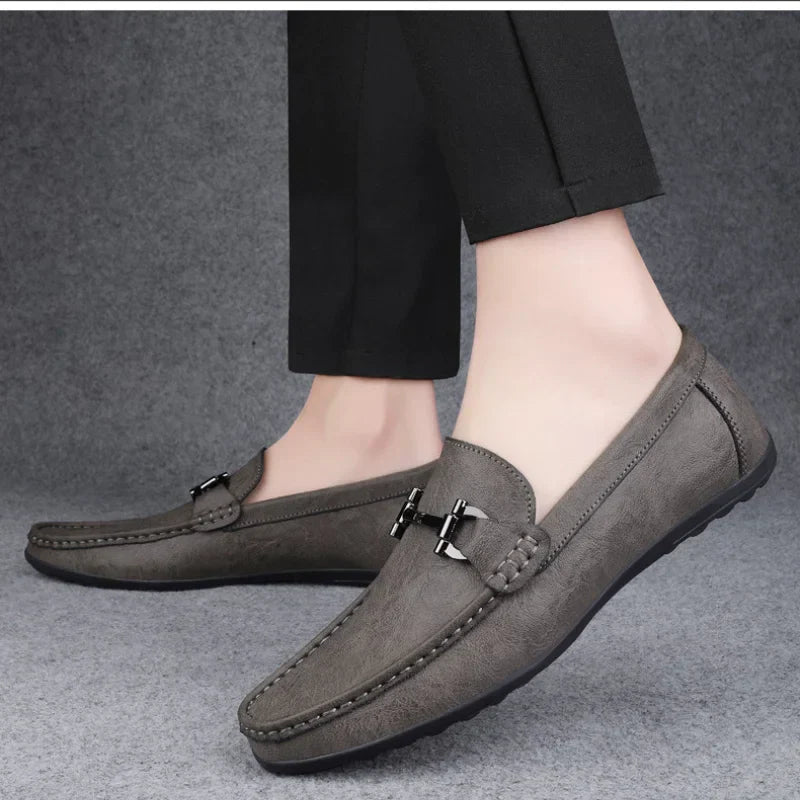 Garvin Men’s Loafers | Leather Business Shoes with Classic Elegance