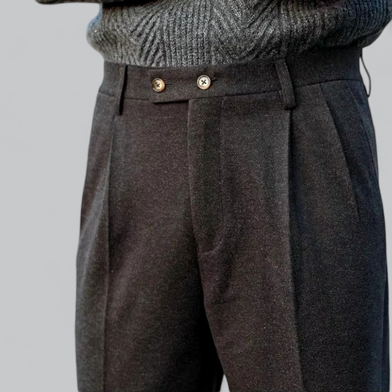 Gaston Men’s Trousers | Tailored Business Pants for Professional Elegance