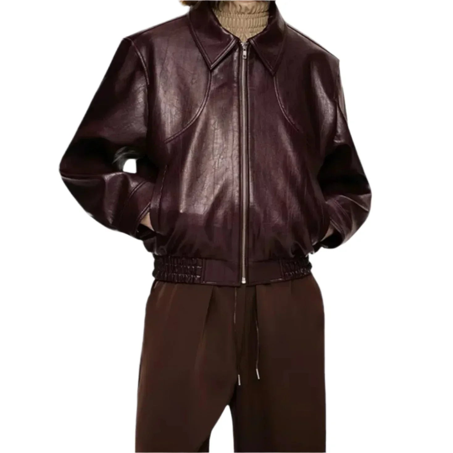 Gibson Men’s Jacket | Elegant Leather Jacket with Timeless Style