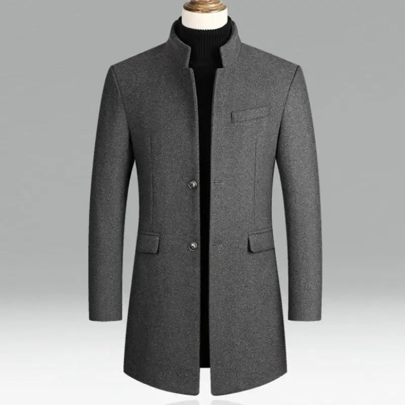 Greydon Men’s Warm Coat | Winter-Ready Stylish Outerwear