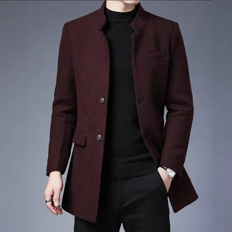 Greydon Men’s Warm Coat | Winter-Ready Stylish Outerwear