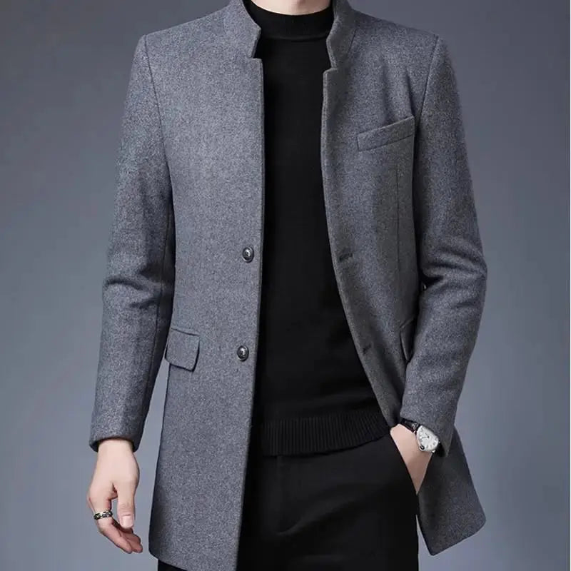 Greydon Men’s Warm Coat | Winter-Ready Stylish Outerwear