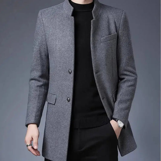 Greydon Men’s Warm Coat | Winter-Ready Stylish Outerwear