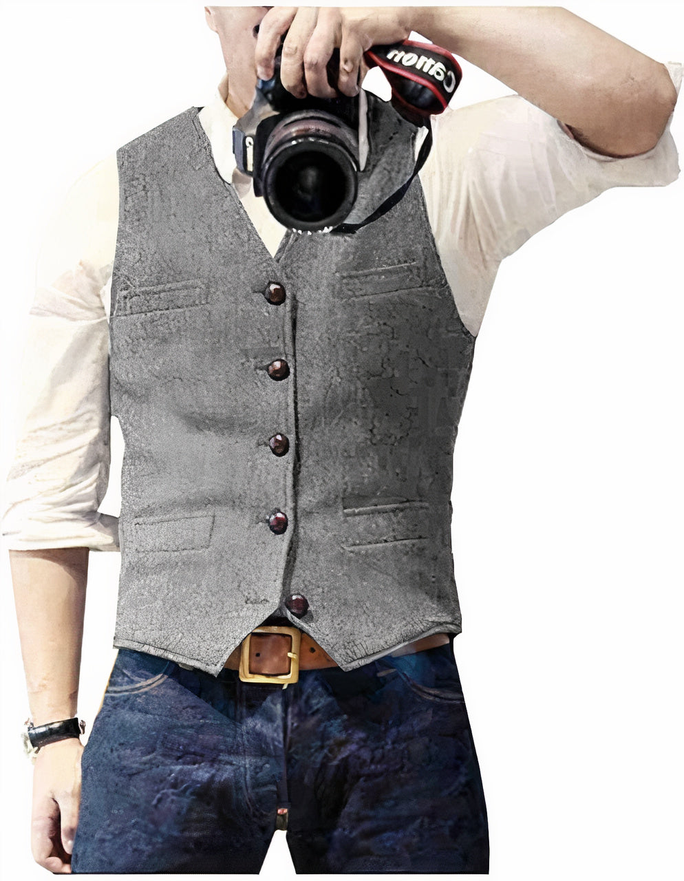 Hadi Men’s Waistcoat | Stylish and Fashionable Design