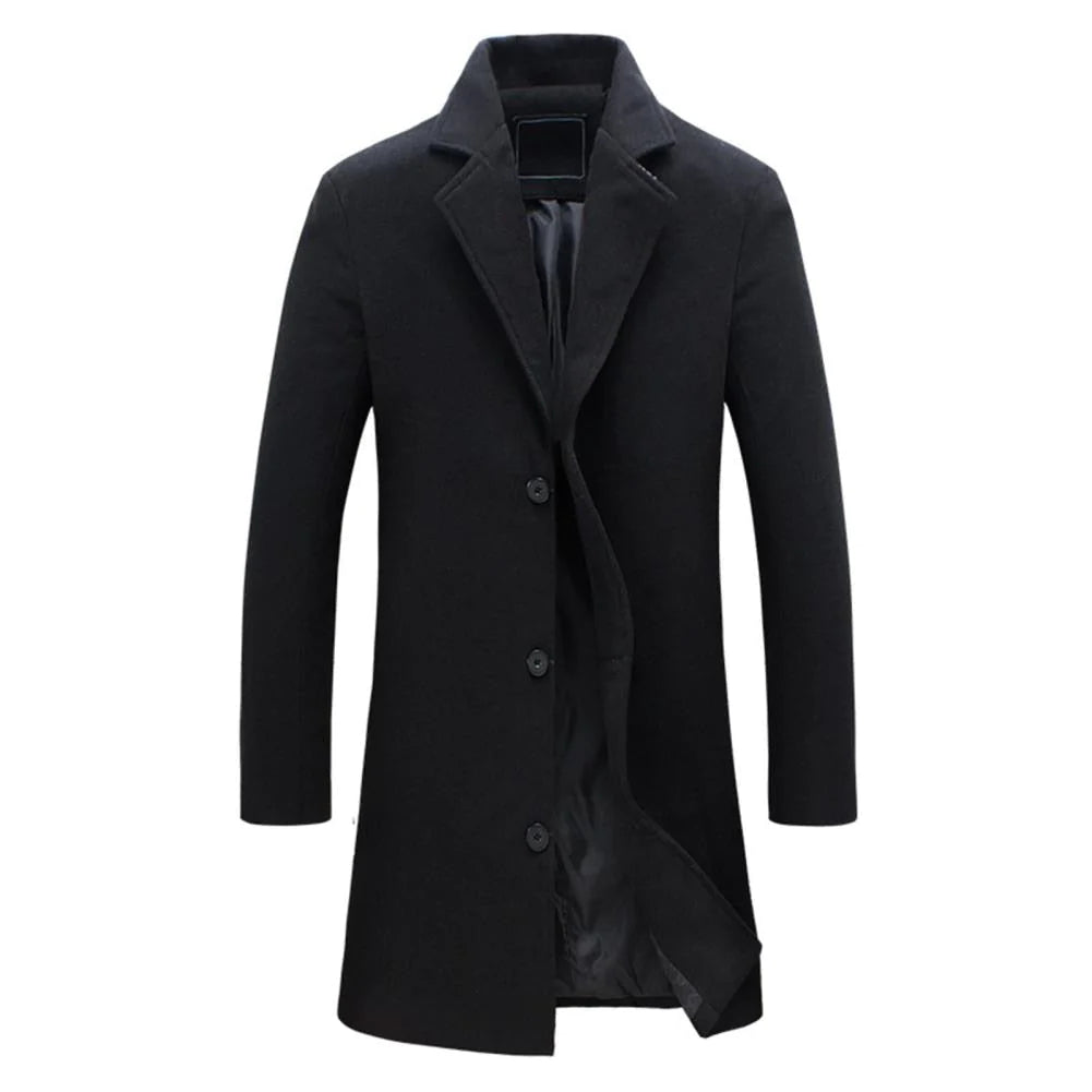 Haiden Winter Coat | Josiah Men's Long Winter Coat