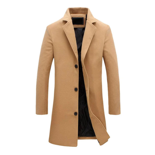 Haiden Winter Coat | Josiah Men's Long Winter Coat