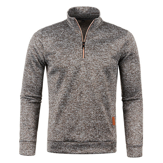 Hamish Men’s Knitted Jacket | Casual Zippered Design